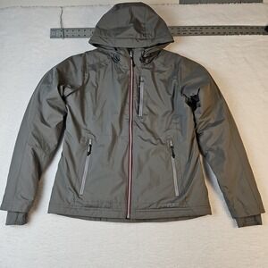 Cabela's XPG Insulated Windstopper Primaloft Hooded Jacket‎ Gray Women's Large